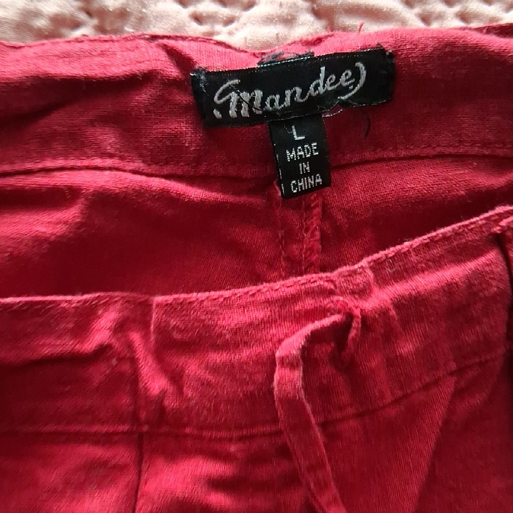 Mandee Vibrant Red Shorts